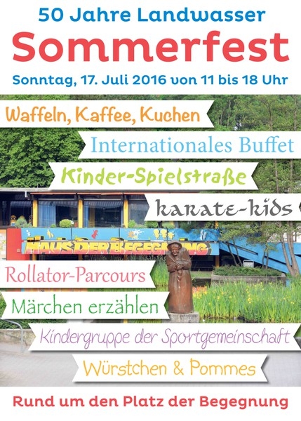 Sommerfest 50 Jahre