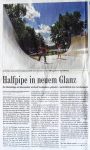 Halfpipe in neuem Glanz BZ - 13.8.2009