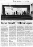 Wagner wünscht Treff für die Jugend - BZ 9.3.2001