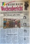 20. Geburtstag Haus der Begegnung - Wochenbericht 9.12.1992