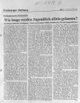Treffpunkt in der Wirthstraße - Badische Zeitung 1.4.1992