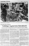 10. Fahrradmarkt in Landwasser Badische Zeitung - 31.5.1989