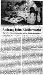 Andrang beim Kleidermarkt Badische Zeitung - 15.3.1989