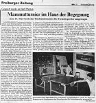 Mammut-Tischtennis-Turnier Badische Zeitung 26.4.1989