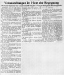 Veranstaltungen im Haus der Begegnung Badische Zeitung 12.1.1988
