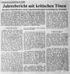 Jahresbericht mit kritischen Tönen Badische Zeitung 28.6.1983