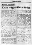 Krise wurde überwunden Lokalanzeiger 3.7.1980