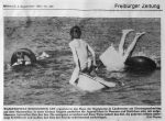 Wasserspiele am Moosweiher Badische Zeitung 3.9.1980