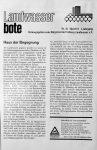 Haus der Begegnung - Landwasserbote Mai 1972