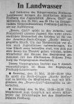 In Landwasser - Freiburger Wochenbericht 20.5.1977