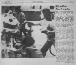Künstlernachwuchs im HdB - Lokalanzeiger 4.8.1975