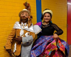 Tanzkostüme aus Huancayo