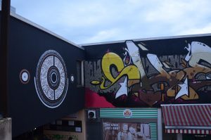 Foto vom EKZ Landwasser Freiburg Graffity-Jam