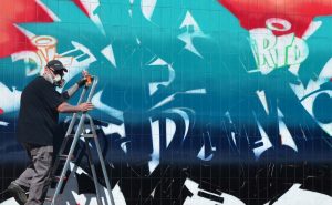 Foto vom EKZ Landwasser Freiburg Graffity-Jam