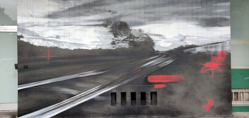 Foto vom EKZ Landwasser Freiburg Graffity-Jam