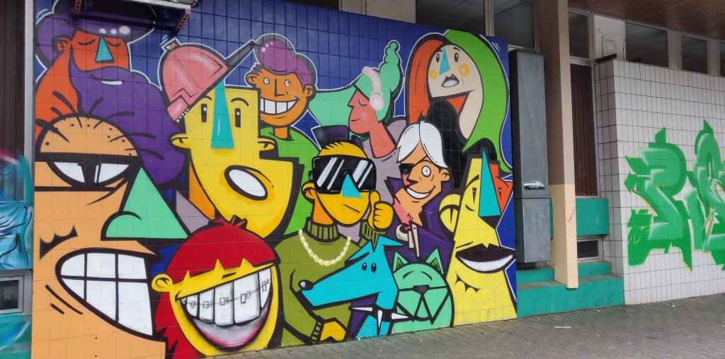 Foto vom EKZ Landwasser Freiburg Graffity-Jam