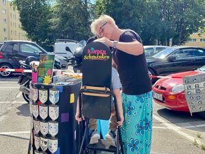 Charity Aktion 50 Jahre HdB Schminken