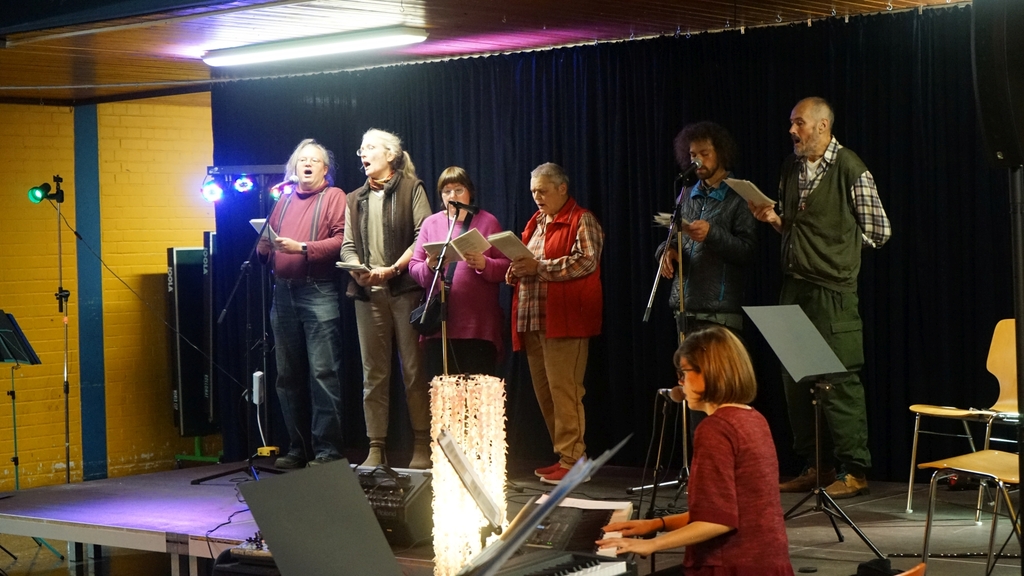 Bettler-Chor - Auftritt im Haus der Begegnung